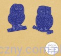 Wykrojniki Aurelie Baby Owls - Sowy Sówki 2 szt