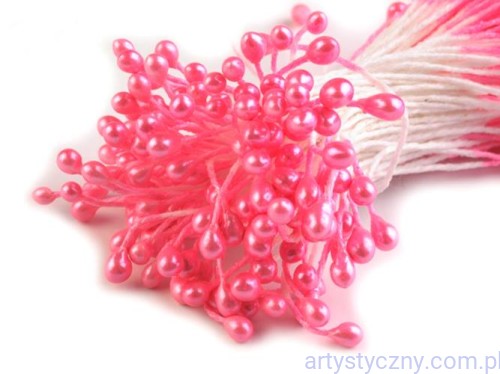 Różowe Pręciki do Kwiatów Płatków - 150 sztuk