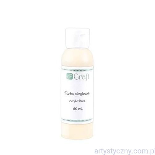 Farba Akrylowa 60ml - CHAMPAGNE - Kremowa DPFA-002