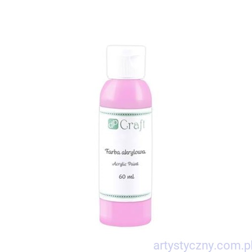 Farba Akrylowa 60ml -  SUGAR PLUM - Różowa