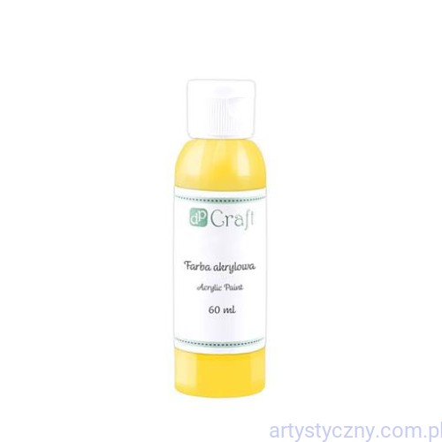 Farba Akrylowa 60ml -  SCHOOL BUS YELLOW - Żółta