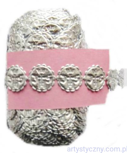 Aplikacje SREBRNE IHS, Hostia na Komunię 50 sztuk