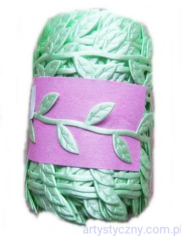 Aplikacje łodyga gałązka listki MŁODA ZIELEŃ ~ 1 metr