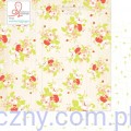 Papier Dwustronny, Destination Paradise Kwiaty 30x30сm
