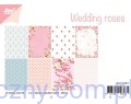 Zestaw papierów do scrapbookingu Joy! Crafts -  Wedding Roses - 12xA4 - 6011/0611