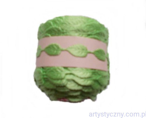 Drobne Aplikacje Liście Listki MŁODA ZIELEŃ 50 sztuk