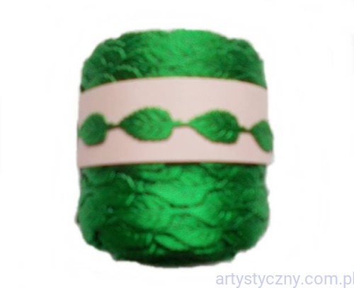 Drobne Aplikacje Liście Listki ZIELONE 50 sztuk