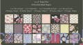 Papier Papermania 50 ark - Full Bloom - 15x15 cm