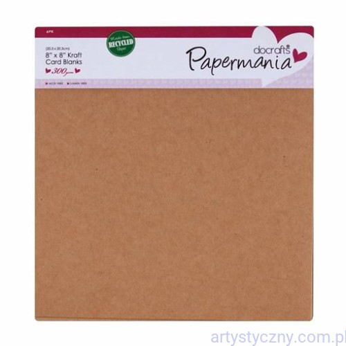 Kartki i Koperty Kraft Papermania 20x20cm - 8x8 Inch