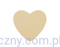 Podkładki pod piwo do decoupage - Papier-Mache Coaster Heart - 10 szt - Serce