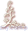 Wykrojnik WRS - Leafy Branch - Gałązka Kwiatki - SD002