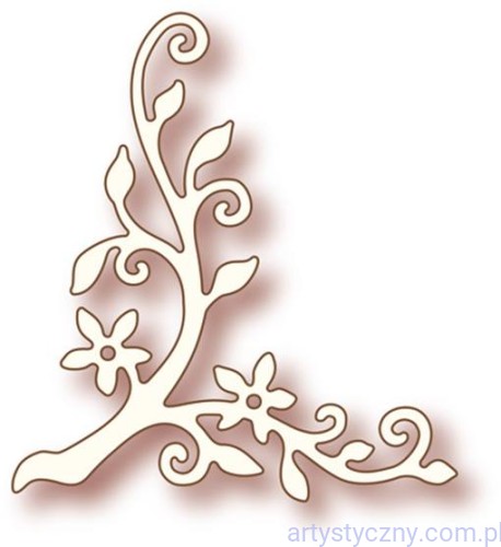 Wykrojnik WRS - Leafy Branch - Gałązka Kwiatki - SD002