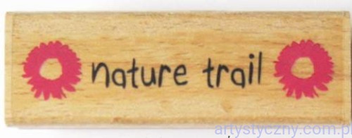Stempel Drewniany - Nature Trail