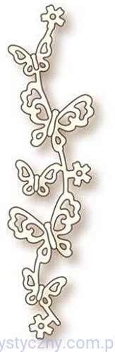 Wykrojnik WRS - Butterfly Cascade - Motyle SD038