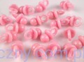 Aplikacje Zawieszki RÓŻOWE Smoczki 20mm - 10 sztuk