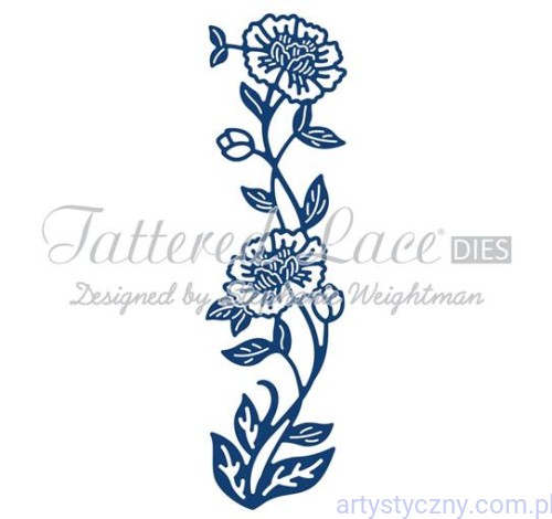 Wykrojnik Tattered Lace - Floral Border - Kwiatowa Girlanda ACD808