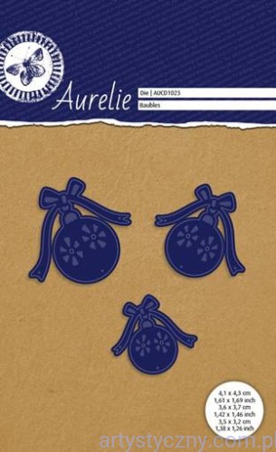 Wykrojniki Aurelie Baubles - Bombki 3 szt