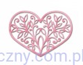 Wykrojnik CottageCutz Blooming Heart - Kwitnące Serce