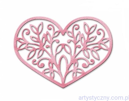 Wykrojnik CottageCutz Blooming Heart - Kwitnące Serce