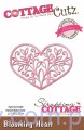 Wykrojnik CottageCutz Blooming Heart - Kwitnące Serce