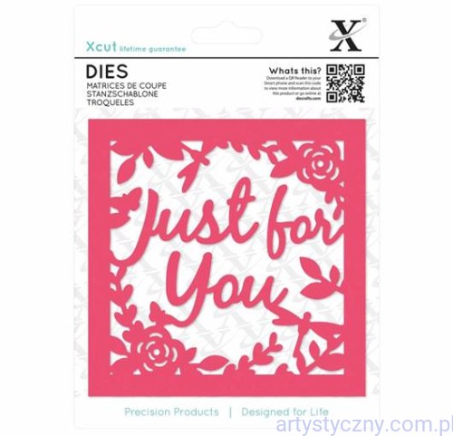 Wykrojnik Xcut  Just for You Topper XCU 503297