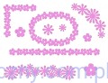 Wykrojniki Xcut -  Naïve Floral Borders - Kwiatki Ramki Narożniki XCU 503245