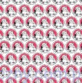 Papier do scrapbookingu Candy Cane Lane Santa - Mikołaj 30x30сm