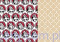 Papier do scrapbookingu Candy Cane Lane Santa - Mikołaj 30x30сm