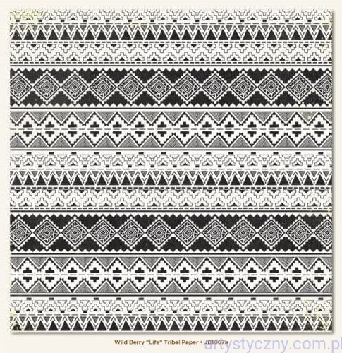 Papier do Scrapbookingu, Life Tribal 30x30 сm