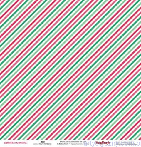 Papier do scrpbookingu Scrapberry's - Happy Holidays Kalendarz - 30x30 сm SCB220605504B