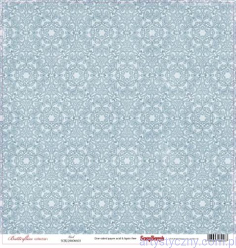 Papier do Scrapbookingu Veil - Ornamenty Rozety 30x30cm SCB220606603