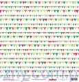 Papier do Scrapbookingu, Proporczyki Śnieżynki 30x30сm SCB220605503