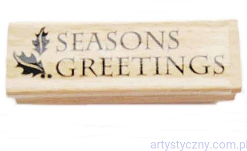Stempel Drewniany Dovecraft - Seasons Greetings