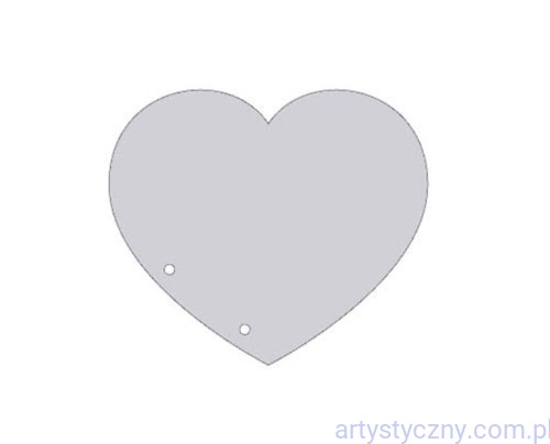Baza Album do Scrapbookingu Serce 15x15cm , 2szt