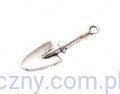 Metal Charms - Spade - Łopata Łopatka  - 4 szt