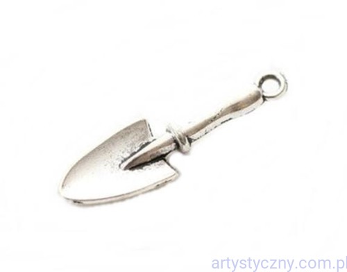 Metal Charms - Spade - Łopata Łopatka  - 4 szt