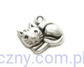 Metal Charms - Little Kitten - Kotek  - 4 szt