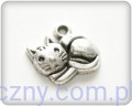 Metal Charms - Little Kitten - Kotek  - 4 szt