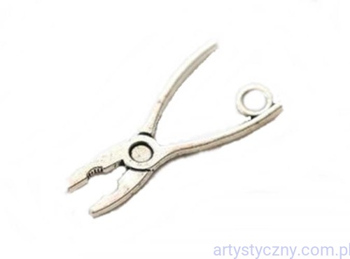 Metal Charms - Pliers - Szczypce - 4 szt