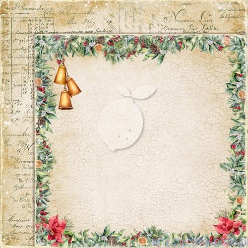 Papier do scrapbookingu LemonCraft - Yuletide 02 - 30x30cm