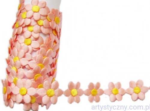 Aplikacje FANTAZJA Łososiowe Nagietki ~ 20 szt