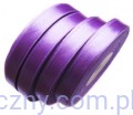 Tasiemka satynowa, wstążka 12mm - Fioletowa 114