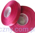 Tasiemka satynowa, wstążka 12mm - Bordowa 108