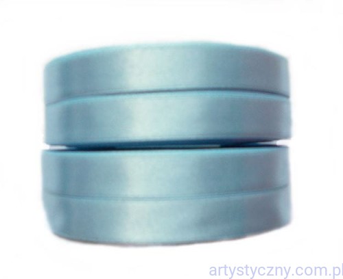 Tasiemka satynowa, wstążka 12mm - Błękitna 182