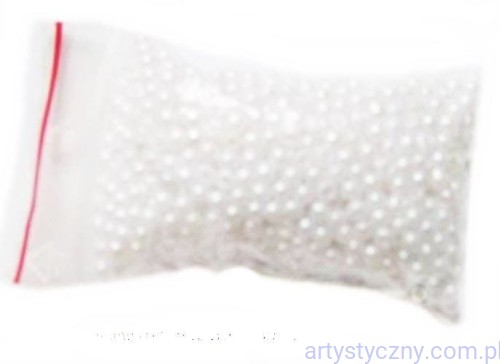 Perły Perełki Koraliki 3mm ~ Białe ~ 1000 sztuk