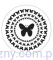Stempel Akrylowy, Butterflies, Mandala Motyle Motylki