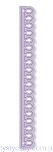 Wykrojnik - Cart-Us - Border Drop - Lamówka Kropelki 0137