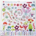 Pixie-Licious - Ready-Set-Chip - Tekturowe Ozdoby 43 szt