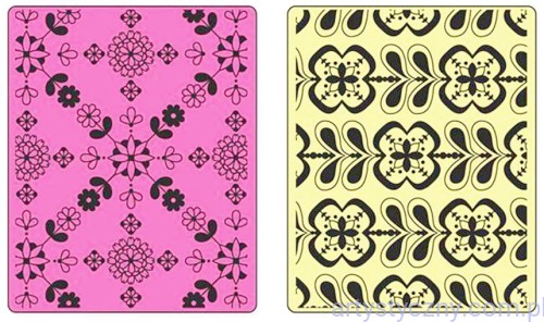 2 Foldery Sizzix - Kaleidoscope Bloom Set - Kwiatowe Inspiracje