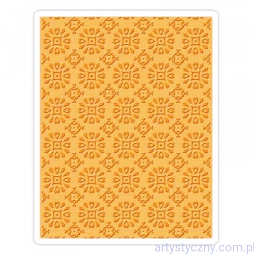 Folder Sizzix -  Texture Fades - Rosettes - SIZ-662391